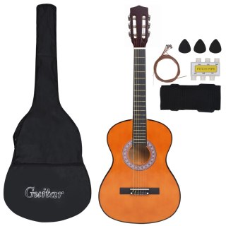  8-cz. zestaw do nauki gry na gitarze klasycznej, 3/4 (36") Lumarko!