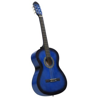 Gitara klasyczna dla początkujących, 4/4, 39", drewno lipowe Lumarko!