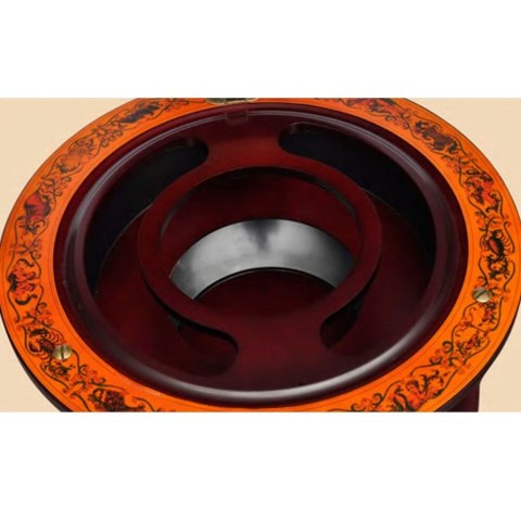  Globobar ze stojakiem na wino, drewno eukaliptusowe Lumarko!