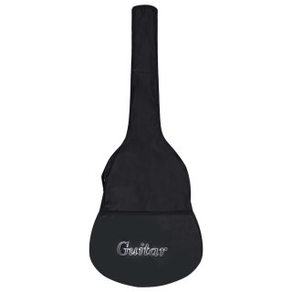  Pokrowiec na gitarę klasyczną 3/4, czarny, 99,5x36,5cm, tkanina Lumarko!