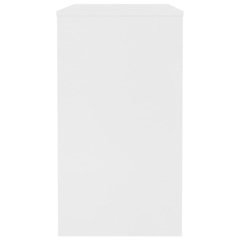  Biurko, białe, 90x40x72 cm, płyta wiórowa Lumarko!