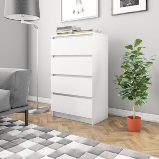  Komoda, biała, 60 x 35 x 98,5 cm, płyta wiórowa Lumarko!