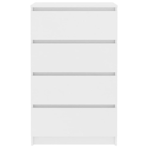  Komoda, biała, 60 x 35 x 98,5 cm, płyta wiórowa Lumarko!