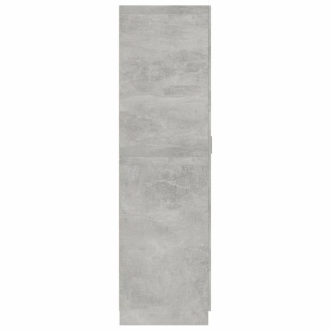  Szafa, kolor szary betonowy, 80x52x180 cm, płyta wiórowa Lumarko!