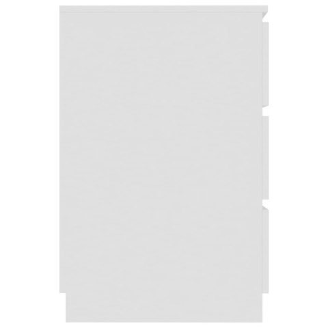  Biurko, białe, 140x50x77 cm, płyta wiórowa Lumarko!