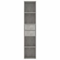  Regał, betonowy szary, 36x30x171 cm, płyta wiórowa Lumarko!