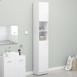 Lumarko Szafka łazienkowa, biała, 32x25,5x190 cm, płyta wiórowa