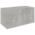  Szafka ścienna, szarość betonu, 80x39x40 cm, płyta wiórowa Lumarko!