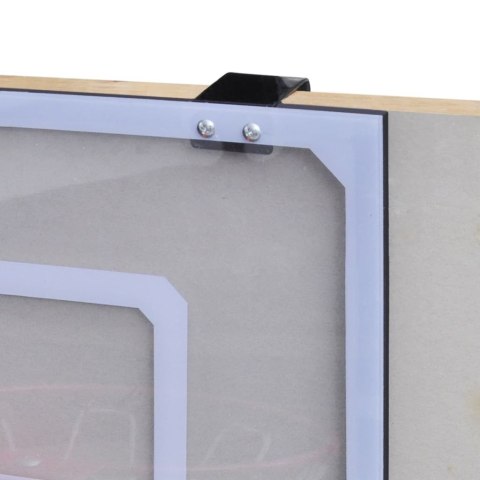  Mini zestaw do koszykówki halowej z piłką i pompką Lumarko!