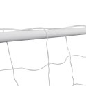  Bramka piłkarska z siatką, 182 x 61 x 122 cm, stalowa, biała Lumarko!