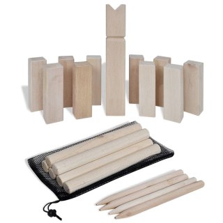  Zestaw do gry w Kubb, drewno Lumarko!