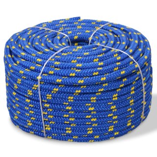  Linka żeglarska z polipropylenu, 6 mm, 100 m, niebieska Lumarko!