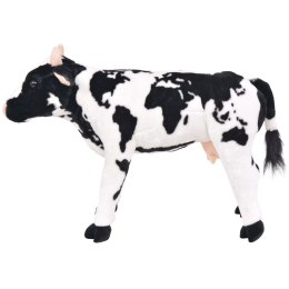 Pluszowa krowa, stojąca, czarno-biała, XXL Lumarko!