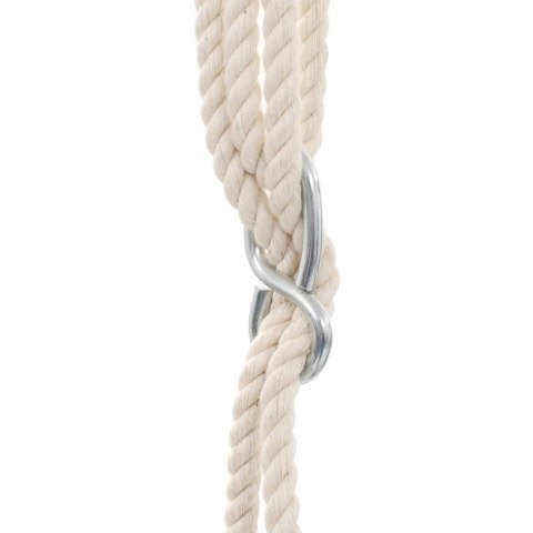  Huśtawka dla dzieci z pasem, bawełna i drewno, niebieska Lumarko!