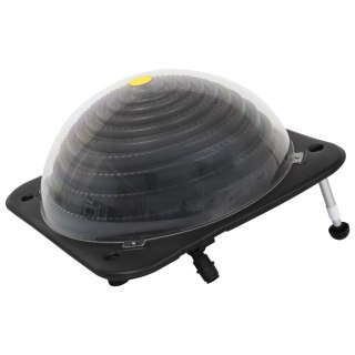  Solarny podgrzewacz basenowy, 75x75x36 cm, HDPE, aluminium Lumarko!