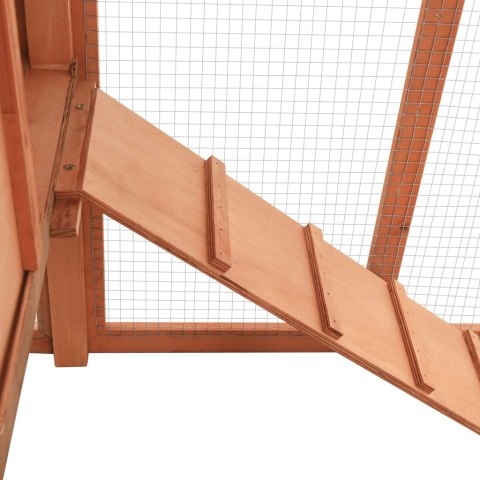  Klatka dla kurcząt, z gniazdem, lite drewno jodłowe Lumarko!