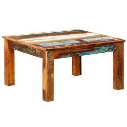 Lumarko Kwadratowy stolik kawowy z drewna odzyskanego