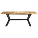  Stół jadalniany, 200x100x75 cm, lite drewno mango Lumarko!