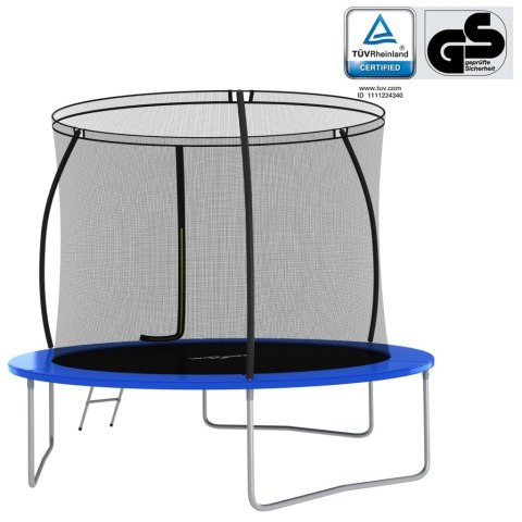  Trampolina z akcesoriami, okrągła, 305x76 cm, 150 kg Lumarko!