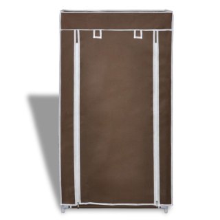  Półka na buty z materiału, brąz (58 x 28 x 106 cm) Lumarko!