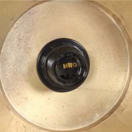 Lumarko Industrialna lampa wisząca, 25 W, mosiężna, 109 cm, E27