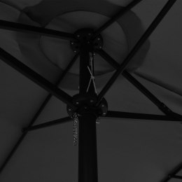  Parasol ogrodowy na słupku aluminiowym, 460x270 cm, antracytowy Lumarko!
