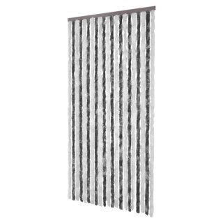  Zasłona przeciwko owadom, szarość i biel, 100x220 cm, szenil Lumarko!