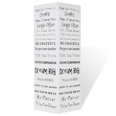  Kwadratowy, metalowy, biały stojak na parasole, kijki, laski 48,5 cm Lumarko!