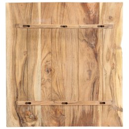  Blat łazienkowy, lite drewno akacjowe, 60x55x2,5 cm Lumarko!