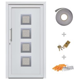  Drzwi wejściowe zewnętrzne, białe, 108 x 200 cm Lumarko!