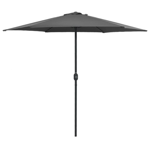  Parasol ogrodowy na słupku aluminiowym, 270x246 cm, antracytowy Lumarko!