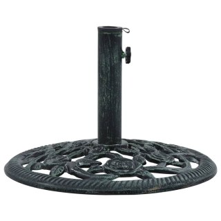  Podstawa pod parasol, zielona, 9 kg, 40 cm, żeliwo Lumarko!