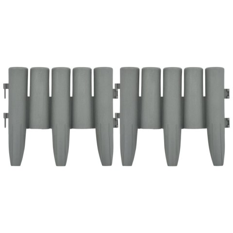  Obrzeża trawnikowe, 36 szt., szare, 10 m, PP Lumarko!