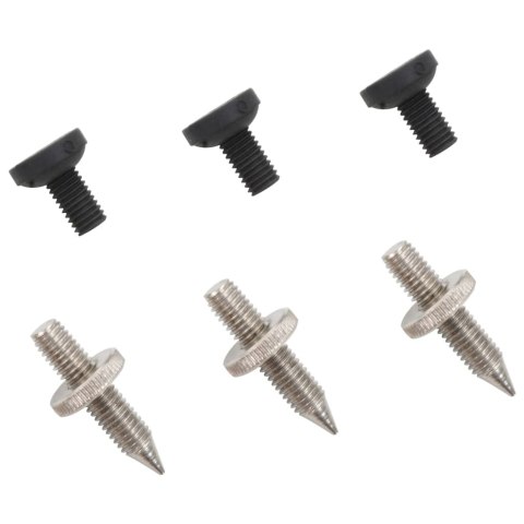  Statywy do głośników, 2 szt., czarne, stalowe Lumarko!