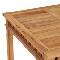  Stół ogrodowy, 80x80x80 cm, lite drewno tekowe Lumarko!