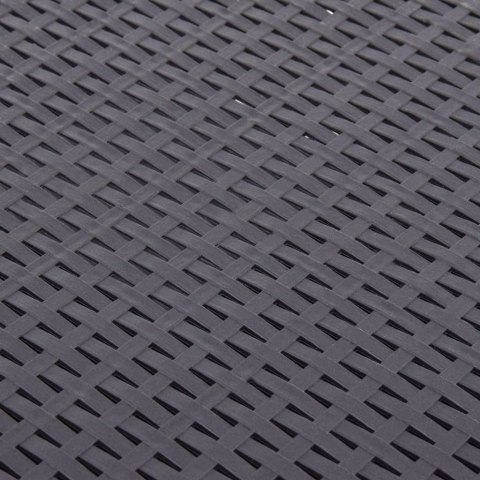  Stolik boczny, mokka, 54x54x36,5 cm, plastikowy Lumarko!