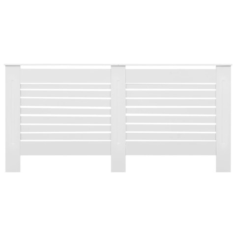  Osłona na kaloryfer, biała, 172x19x81,5 cm, MDF Lumarko!