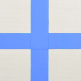  Mata gimnastyczna z pompką, 300x100x15 cm, PVC, niebieska Lumarko!