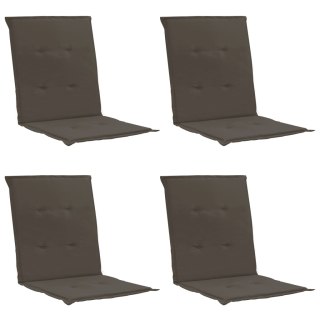  Poduszki na krzesła ogrodowe, 4 szt., antracytowe, 100x50x3 cm Lumarko!