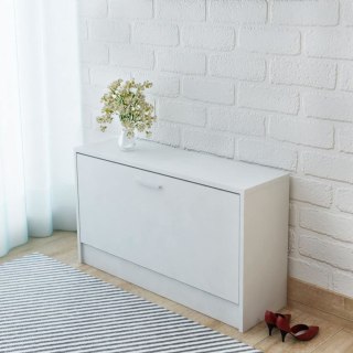  Szafka na buty 80x24x45 cm biała Lumarko!