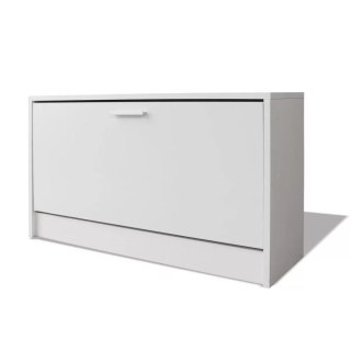  Szafka na buty 80x24x45 cm biała Lumarko!