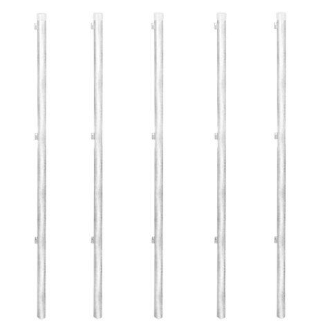  Ogrodzenie z siatki z akcesoriami, galwanizowana stal 15x1 m Lumarko!