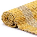  Ręcznie wykonany dywan, juta, żółty, 160x230 cm Lumarko!