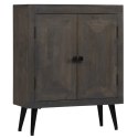 Szafka z litego drewna mango, 60 x 30 x 76 cm Lumarko!