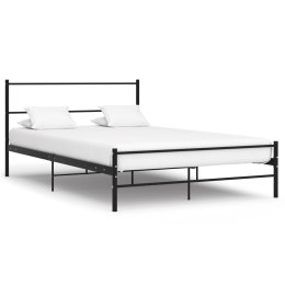 Lumarko Rama łóżka, czarna, metalowa, 120 x 200 cm