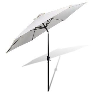  Parasol ogrodowy, biały, 3 m Lumarko!