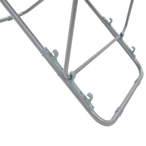  Składane krzesła plażowe, 2 szt., stal i tkanina Oxford, brąz Lumarko!