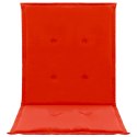  Poduszki na krzesła ogrodowe, 4 szt., czerwone, 100x50x3 cm Lumarko!