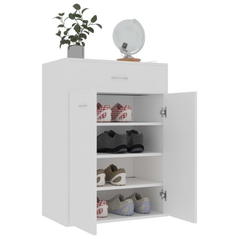  Szafka na buty, biała, 60x35x84 cm, płyta wiórowa Lumarko!