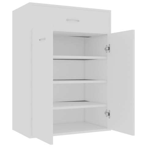  Szafka na buty, biała, 60x35x84 cm, płyta wiórowa Lumarko!